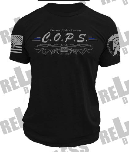 Relentless Defender C.O.P.S. T-Shirt Relentless Defender 