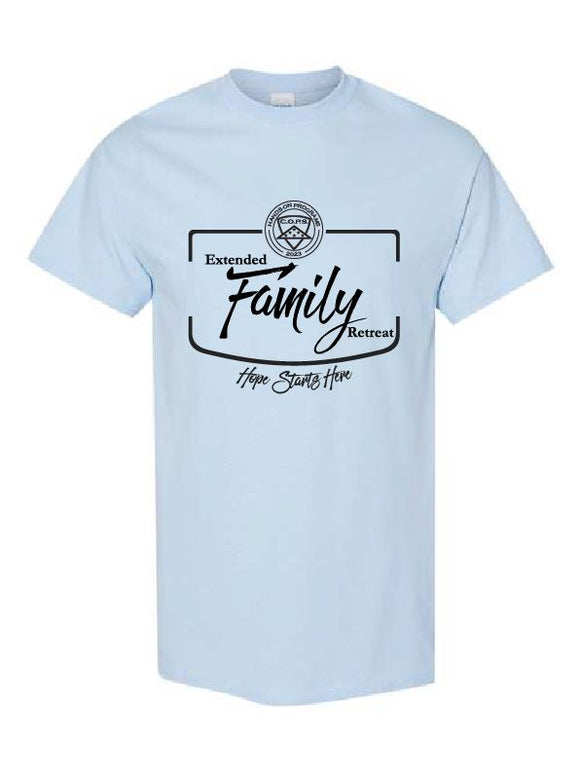Extended Family Retreat Tee COPS SHOP 