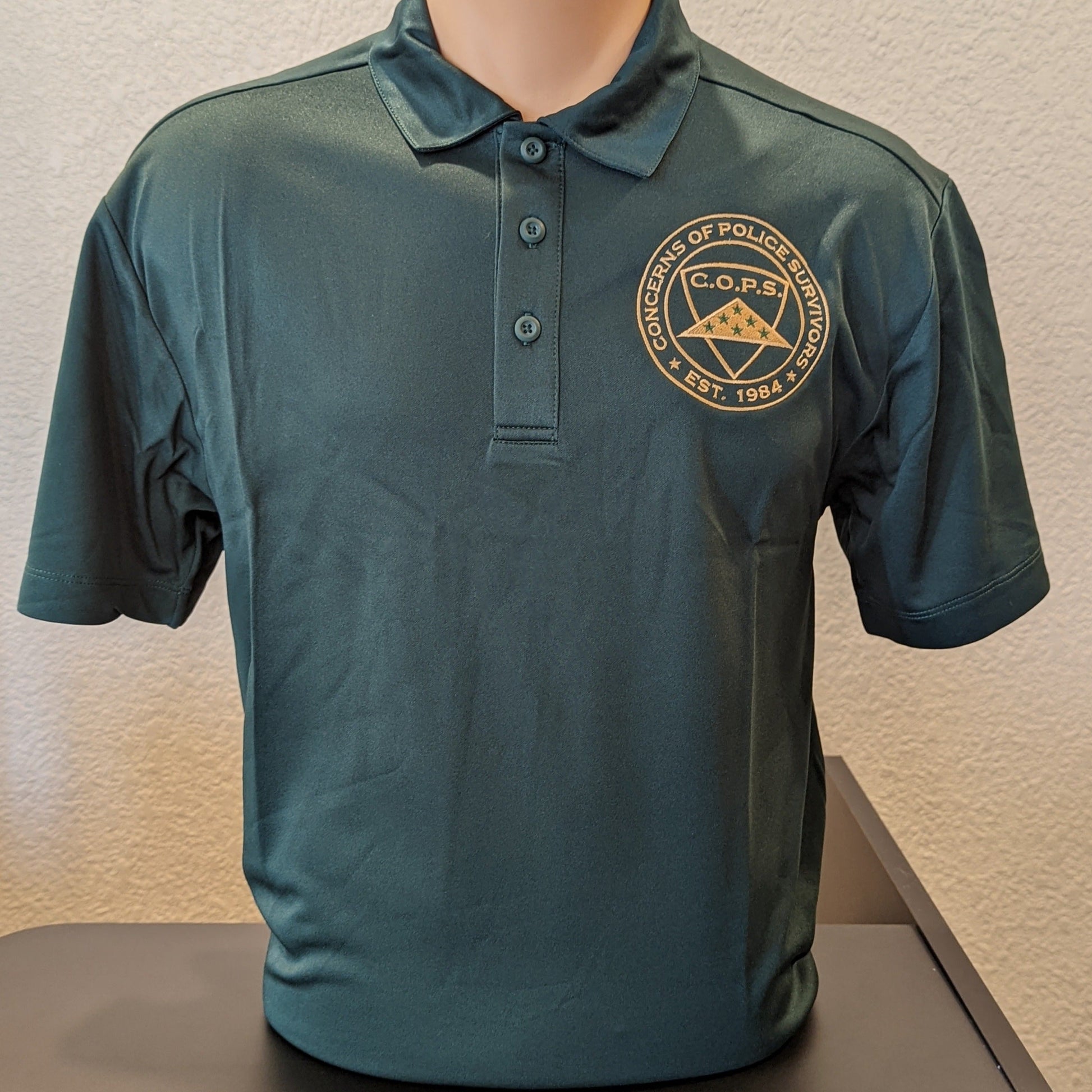 Performance Polo- Dark Green 4 Imprint 