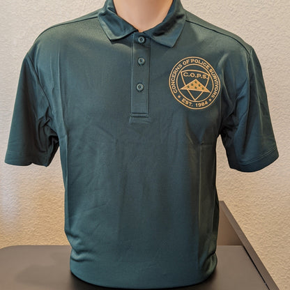 Performance Polo- Dark Green 4 Imprint 