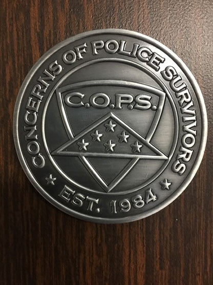 Engraved Survivor Coin Gifts COPS SHOP 